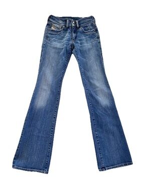 Vtg Y2K Diesel Industries Low Rise Bootcut “ Ronhar “ Jeans Size 25 X 32